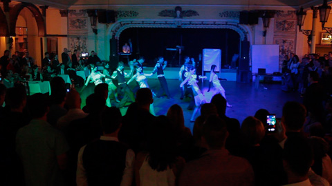 Maturitn&iacute; ples HC4 předtančen&iacute;