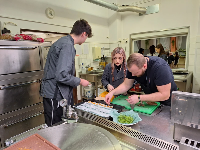 Př&iacute;prava amuse bouche