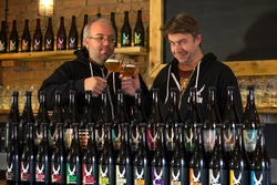 Majitel&eacute; pivovaru Raven - Ladislav Vrti&scaron; a Filip Miller