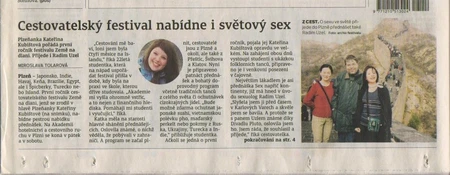 Plzeňsk&yacute; den&iacute;k 13.5.2016 tutuln&iacute; strana