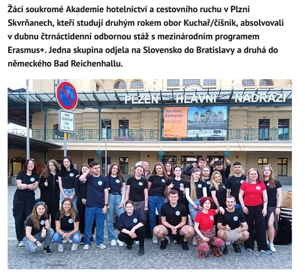 Plzeňsky den&iacute;k - Erasmus+