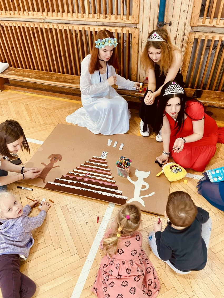 děti se skvěle bavily